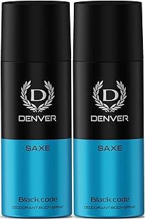 DENVER Saxe Deodorant 150ML(Pack of 2) | Long Lasting Deo for Men & Boys