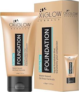 OxyGlow Herbals Foundation - Water Based Oil Free Formula 60g (Pack of 1)