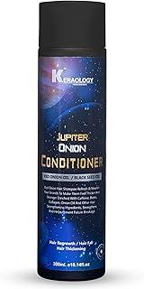 Keraology Jupiter Onion Conditioner (300ml) | Red Oinion Oil | Black Seed Oil | Sulfate & Pareben Free
