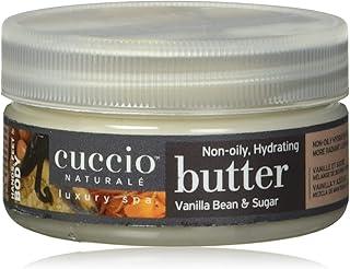 Cuccio Hands, Feet & Body Butter | Non-Oily & Hydrating | For Softer, More Radiant Looking Skin | Vanilla Bean & Sugar - 42g