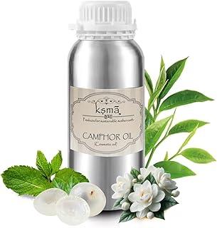 Ksma Camphor Essential Oil || for Aromatherapy || and Skin Care Products || Pure and Natural || Cosmetic Grade Oil, || 100ml
