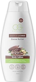 OG BEAUTY Natural Sooth-a-Licious Cocoa Butter Body Lotion | Calming Hydration | Long lasting Hydretion | For All skin type | For Man and Women | 250 Ml