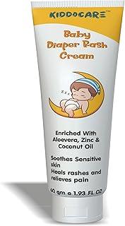 Kiddocare - Ultra Soothing Baby Diaper Rash Cream 60g | Enriched with Calendula Oil, Aloevera, Shea Butter & Coconut Extract | Gentle Protection for Delicate Skin | Fast Acting Relief