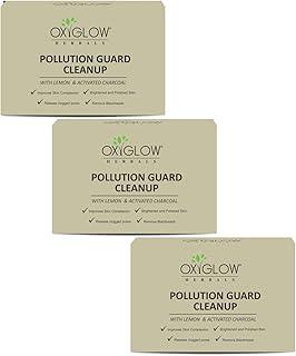 OxyGlow Herbals Pollution Gaurd Cleanup,Improve Skin,Released Clogged Pores,Remove Black Heads,Deep Cleansing,Enhance Skin Barrier (Pack of 1, 40 Grams) (Pack of 3, 40 Grams)