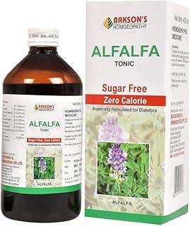 Dr. Bakshi's BAKSON'S HOMOEOPATHY Alfalfa Tonic SF Syrup (450ml)