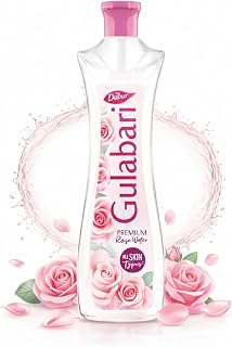 Dabur Gulabari Premium Rose Water/Face Toner - 400ml | No Paraben | Alcohol Free | 400ML