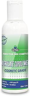 Myoc Acrylate Copolymer Pure, Non-GMO, Cosmetic Grade| Skin Care, Hair Care | Used in Shampoo, Emulsion, Face Wash, Gel, Nail Products (100ml)