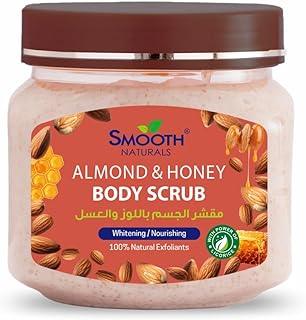 Almond & Honey Body Scrub- 300ml | For All Skin Types | Enriched with Almond & Honey Extract