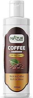 NaturCrest Hair Fall Control Coffee Conditioner | Strengthens And Nourishes Hair Shafts | Improves Softness & Shine | For Men & Women | 200 ML