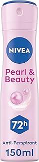 Nivea Unisex Pearl & Beauty Anti-Perspirant Fresh Scent Spray 150 Ml Pack Of 1 Ad