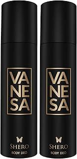 Vanesa Shero Deo - 150ML Each (Pack of 2) | Long Lasting Deodorant for Women & Girls
