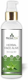 Herbal Trix, Face Alive, Anti Aging,Reduce Wrinkles, Treat Pigmentation, Skin Age30+ (100 ml)