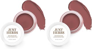 Just Herbs Ayurvedic, Natural Lip & Cheek Tint, Blush For Women- SLS, Chemical & Paraben Free - 05 Soft Nude (Creamy Matt