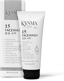 KYSMA LUXE Facewash | Deep Cleansing & Hydrating | Removes Dirt, Oil & Impurities | Brightens Skin & Controls Acne | Gentle & Refreshing Formula (Pack of 1)