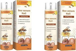 ActiwowRx Bee Venom Nail Soothing Solution,Acting Bee Venom Nail Serum for Nail Growth & Nail Strengthener pack 2
