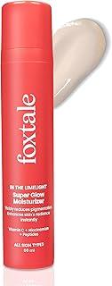 Foxtale Vitamin C Super Glow Moisturizer with Niacinamide & Peptides, Visibly Reduces Pigmentation, Enhances Skins Radiance Instantly, For All Skin Types, Women & Men - 50ml, Cream