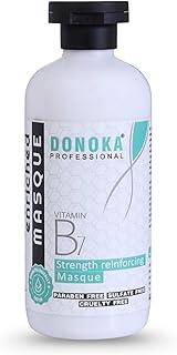 Donoka Professional Biotin Enriched Hair Masque with Vitamin B7 | Strength Reinforcing Treatment for All Hair Types | Sulfate & Paraben Free | 300ml