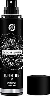 Colors Queen Ultra Setting Makeup Fixer Spray – 120 ml | Long Lasting Makeup Setting Spray for Face Makeup | Keeps Makeup Intact, Hydrates, Soothes & Refreshes Skin | Non Sticky & Weightless Formula