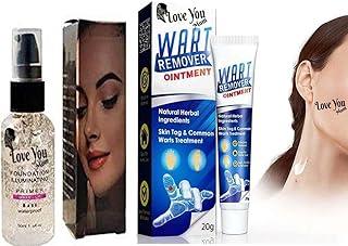 LOVE YOU MOM New Wart Remover, Blemish Cream, Instant Blemish Removal Gel, Skin Wart Removal Cream- Illuminator primer makeup base