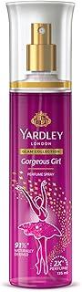 Yardley London Glam Collection Gorgeous Girl Perfume Spray For Women, 135ml - Floral