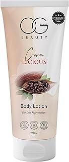 OG BEAUTY Cocoa Licious Body lotion | 100% Pure Cocoa Butter | Long Lasting Moisturization | Non Sticky & Non Greasy | For All Skin Types | For Men & Women | 250 ML