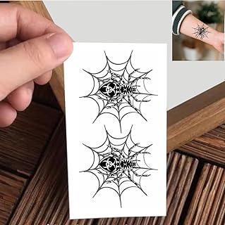 VANVATI Artistic Spider With Trap Temporary Tattoo Sticker For Male And Female Tattoo Sticker