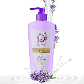 BIOFRESH HERBALS Body Lotion - Rice Water & Lavender 24-Hour Moisture Skin Care, Lightweight & Non-Greasy, with Natural Fairness Extract (850ml)