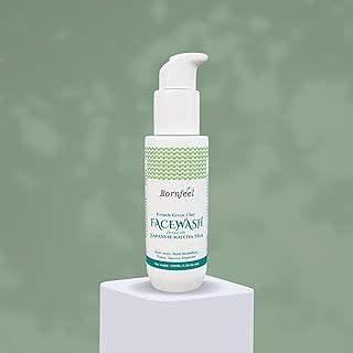 Bornfeel Anti Acne Face Wash With Green Tea, Remove Acne, Tighten Pores, Repair And Clear Skin- 100ml