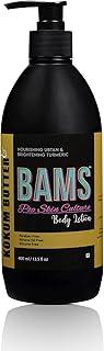 BAMS | Ubtan with Turmeric & Kokum Butter Body Lotion | Ancient Beauty Ritual for Radiant & Nourished Skin | Moisturizing Lotion | Suitable for All Skin Types | For Men and Women | 400ml