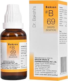 Dr. Bakshi's BAKSON'S HOMOEOPATHY # B 69 Sciatica Drops (30 Ml)