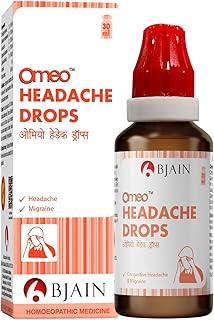 Bjain Omeo Headache Drops, 30ml, Homeopathic Medicine