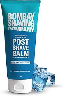 Bombay Shaving Company Post-Shave Balm- After Shaving Lotion with Witch Hazel, Alcohol Free - 100 g | Made in India