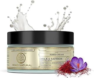 Khadi Natural Milk & Saffron Hand Cream 100Gm