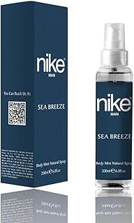 Nike Sea Breeze Body Mist for Men, 200ml, Aqua Fragrance Spray, Refreshing Deodorizer