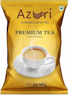 Pansari Azuri Premium Tea/Chai 500gm | Finest CTC Blend | Strong Taste & Aroma | Hygienically Packed | Indian Chai (500-gm)