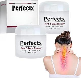 Joint & Bone Therapy Cream Perfectx Intensive Joint & Bone Therapy Cream Intensive Concentrate for Joint and Muscle Recovery Provides Relief for Back Neck Hands Feet (2 pcs)