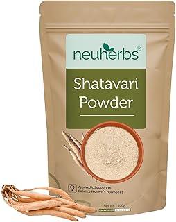 Neuherbs Shatavari Powder | Ayurvedic Support To Balance Women's Hormones | Herbal Supplement | Good For Healthy Digestion & Reproductive System - 100g