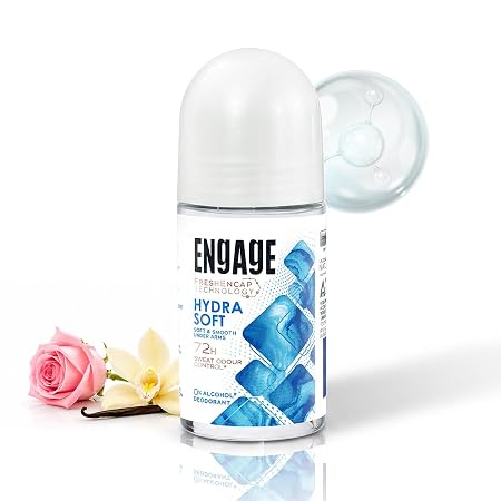 Engage Hydra Soft Underarm Roll On for Women | 50ML
