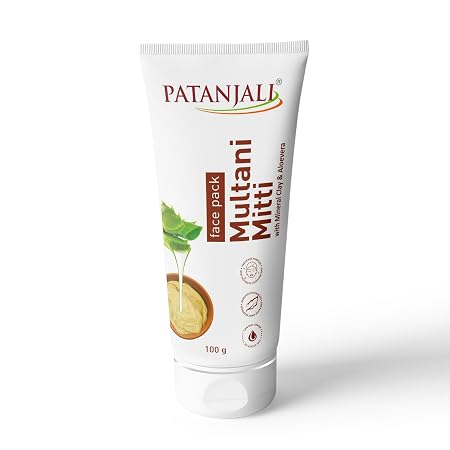 Patanjali Multani Mitti Face Pack 100g