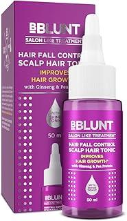 Bblunt Hair Fall Control Scalp Hair Tonic | Controls Hair Fall | Improves Hair Growth | For Men & Women | 50 ml