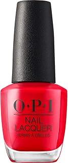 O.P.I Nail Lacquer | Cajun Shrimp (Red) | 15 ml | Long-Lasting, Glossy Nail Polish | Fast Drying, Chip Resistant
