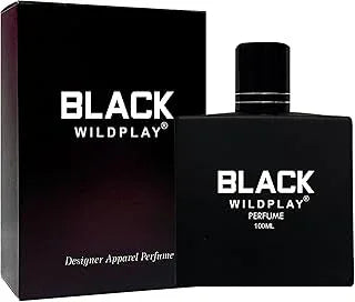 Wildplay Black 100ml Perfume for Men & Women - Bold, Masculine, Long-Lasting Fragrance