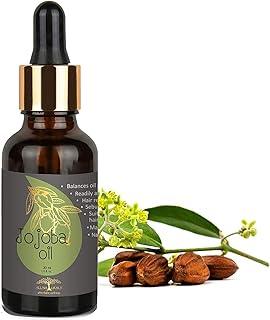 All Naturals - Jojoba Oil for Skin and Hair (30ml) | Pure & Undiluted | Balancing Oily Skin | Natural Makeup Remover | Hair Vitalizer | Natural Lip Balm | Nail Extension | Cold Pressed Oil