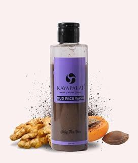 Kayapalat - Mud Face Wash For All Skin Types With Black Mud & Apricot For Glowing And Deep Cleansed Skin (Unisex Mud Face Wash) - 200ml, Pack of 1