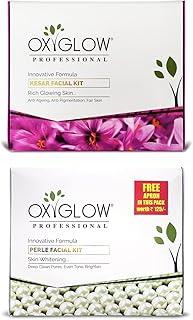 OxyGlow Herbals Kesar Fairness Glow Facial Kit 260 Gm & OxyGlow Herbals Pearl Facial Kit 260 Gm (Combo Pack)