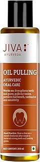 Jiva Oil Pulling 200ml | Ayurvedic Oil For Oil Pulling Deep Cleanses Mouth, Removes Toxins | Prevent Bad Breath, Alleviates Toothache & Sensitivity (Pack Of 1)