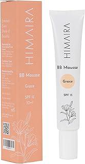 Himaira Global BB Mousse Grace (Light) 30 ml Pack of 1 BB Hydrating Mousse with SPF 15, Kojic Acid and Squalane | Natural | Paraben Free | Mineral Oil Free