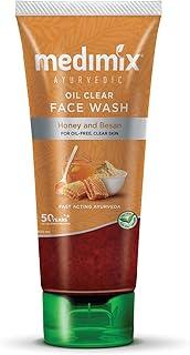 Medimix Oil Clear Face wash with Besan and Honey, 100 ml