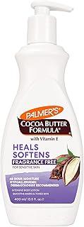 Palmer's Cocoa Butter Body Lotion, Fragrance Free for All Skin Types, Smoothes Marks & Tones Skin - 400ml