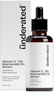 Underated 10% VITAMIN C, 5% NIACINAMIDE SERUM POWERED WITH PRICKLY PEAR EXTRACT